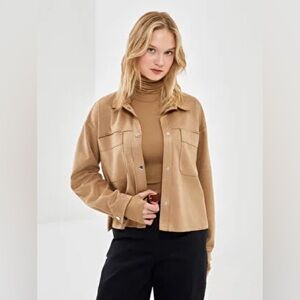 Zara Super Soft Tan brown Jacket